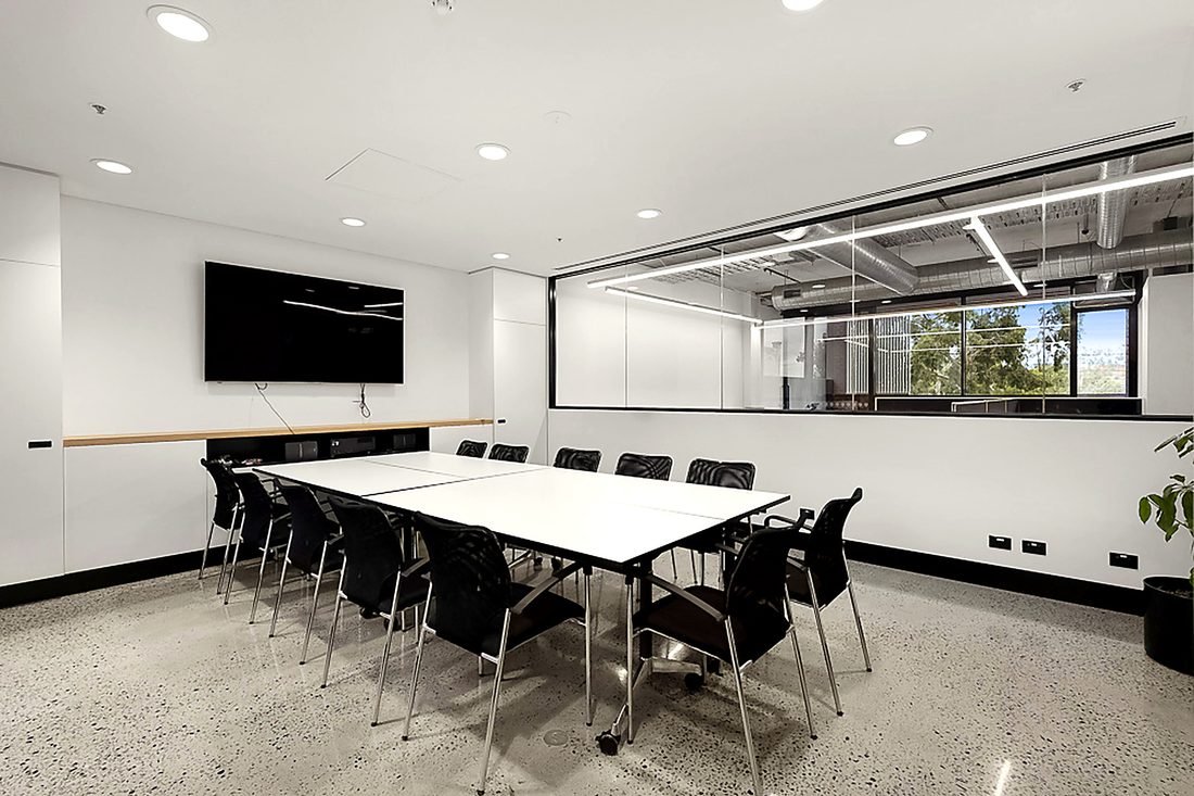 Private meeting room at W.hub Elsternwick
