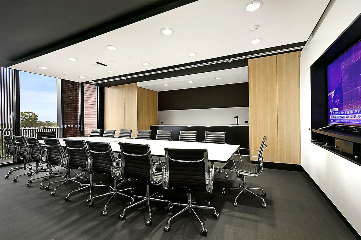 16-seat boardroom at W.hub Elsternwick